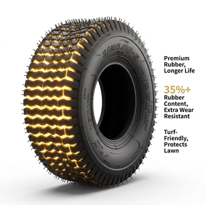 Pneumatici per tosaerba 11x4.00-5 Tubeless 4PR, pneumatici salva-prato per trattorini da giardino, tosaerba a spinta e carrelli ribaltabili - Product Image 5
