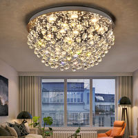 Nordique Deluxe Cristal Led Pendentif Lumière Moderne Cuisine Éclairage Salon Salle À Manger Chambre Lustre