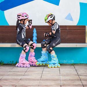 Patines de Ruedas de Plástico para Niños Principiantes Flying Eagle, Juego Completo Night Elf, Ruedas de Fantasía para Niños y Niñas, Ajustables - Product Image 6