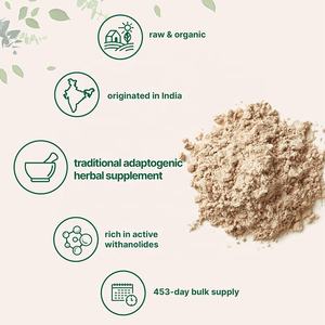 Produk Dropshipping Bahan Mikro Organik Bubuk Akar Ashwagandha Suplemen Herbal Ayurveda Bubuk Akar Ashwagandha - Product Image 3