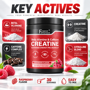 Nouveauté : Poudre de créatine Shecome 216G, soutient l'énergie, pré-entraînement pour hommes et femmes, complément de créatine pour la santé - Product Image 4