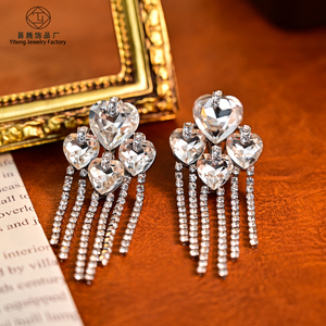 Brincos de Franjas em Ouro Saudita, Joias de Estilo Vintage para Festas, Acessórios e Joias para Mulheres, Presente de Joias para Casamento - Product Image 3
