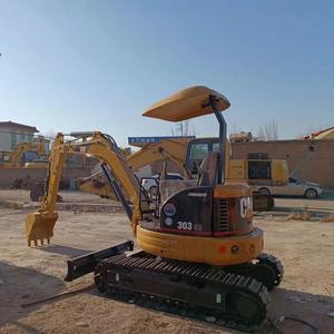 รถขุดขนาดเล็กมือสอง Caterpillar รุ่นปี 2020 สภาพดี ขนาด 3 ตัน ระบบไฮดรอลิก ความจุบุ้งกี๋ 0.12 ลูกบาศก์เมตร ราคา 303 - Product Image 5