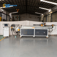 Máquina dobladora de tubos cuadrados y redondos CNC automática de mandril eléctrico de acero inoxidable para hierro