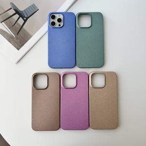 Custodia in Pelle TPU con Fodera in Microfibra per Cellulare 16 17 <span class=keywords><strong>Pro</strong></span> <span class=keywords><strong>Max</strong></span>, <span class=keywords><strong>Cover</strong></span> Posteriore in Pelle per <span class=keywords><strong>iPhone</strong></span> 15 14 13 12 - Product Image 4