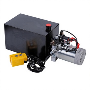 Unité de puissance hydraulique de revitalisation à commande électrique CC pour camions bennes et élévateurs en acier inoxydable - Product Image 1