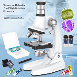 Juguetes de experimento biológico magnificado 1200x de alta definición, juego de juguetes educativos para niños para estudiantes de primaria y <span class=keywords><strong>secundaria</strong></span> - Product Image 2