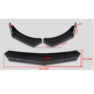 Parachoques de pala de labio delantero de coche protección anticolisión para Hyundai <span class=keywords><strong>Santa</strong></span> <span class=keywords><strong>Fe</strong></span> 2013 <span class=keywords><strong>2014</strong></span> 2015 2016 2017 2018 accesorios Auto Kit - Product Image 3