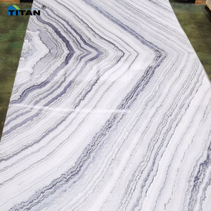 Panel marmer Uv Pvc 2.5Mm 3Mm marmer Pvc Painel De Parede Em Pvc lembar marmer Interior Guangzhou - Product Image 2