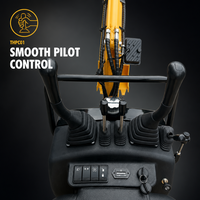 Mini Excavator Hidrolik Crawler Door to Door 0.5 Ton 1 Ton 2 Ton Garansi 1 Tahun Dilengkapi Thumb Bucket Dijual