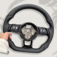 Volant sport en cuir pour Volkswagen VW Golf Mk7 GTI Golf R Polo GTE Passat Jetta Accessoires de voiture personnalisés