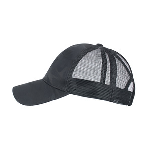 Breathable Mesh Baseball Cap With Ponytail Opening Unisex Sun Protection Duckbill Hat For Summer Outdoor Use - Product Image 2