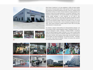 Transformador de Potencia Sumergido en Aceite de 1000 kVA y 35 kV para Subestación con Opción de Bobinado de Aluminio - Product Image 4