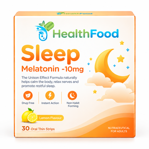 Tiras Orales Finas para Dormir Premium Blend, Favorecen la Relajación y Mejoran la Calidad del Sueño, Suplemento Dietético - Product Image 1