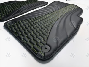 Diseño de lujo Car Floor Mat Material de terciopelo largo Tufted Carpet Floor Carpet para la alfombrilla del coche para Lamborghini Aventador - Product Image 5