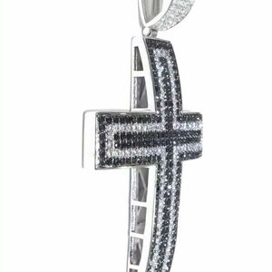 Pendentif Breloque Personnalisé en Moissanite et Argent Sterling 925, Bijou Tendance Hip Hop de Créateur - Product Image 2