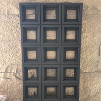 Offre Spéciale : Panneau Mural Moderne en PU 3D Épais, Léger, Étanche et Écologique, Type Brique Creuse, Idéal pour les Cloisons de Séparation