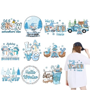 Transferencias de Serigrafía Tamaño A3 A4, Diseños de Muñeco de Nieve, Impresión DTF, Transferencia de Calor Lista para Presionar, Transferencias de Calor DTF para Ropa - Product Image 5