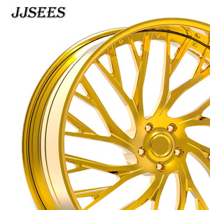 ล้อแม็กซ์ JJSEES <span class=keywords><strong>ขอบ</strong></span>ลึก<span class=keywords><strong>สี</strong></span>ทองห<span class=keywords><strong>รู</strong></span>หรา ขนาด <span class=keywords><strong>18</strong></span> 19 20 21 22 23 24 26 นิ้ว แบบสั่งทำพิเศษ 4 5 <span class=keywords><strong>6</strong></span> <span class=keywords><strong>รู</strong></span> สำหรับรถจี๊ป - Product Image 2