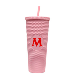 Bicchiere Termico da Viaggio Rosa Sakura con Glitter, 24oz, Doppia Parete, Opaco, per Caff<span class=keywords><strong>è</strong></span> Freddo, Bocca Larga, Antigoccia - Product Image 2