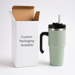 <span class=keywords><strong>Mug</strong></span> à café isotherme premium 20 oz, cadeau, double paroi, en acier inoxydable, avec poignée, logo <span class=keywords><strong>personnalisé</strong></span> gravé au laser, bouteille d'eau avec revêtement en poudre - Product Image 5