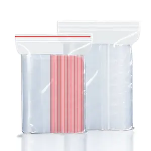 Plastic Doorzichtige Zak Zelfafdichting Zip Lock Pakket Tassen Met Rits Transparante Afdichting Ziploc Bolsa Ziplock Verpakking Zak Voor Product