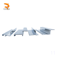 Diffuseur d'air en profilé aluminium série 6000, profil en T, panneau de maintenance pour sortie d'air conditionné, services de découpe et de pliage