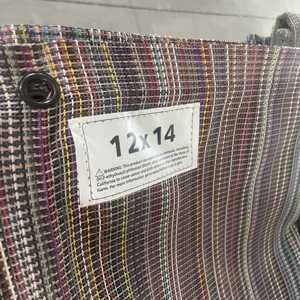 Cường độ cao dệt Vinyl lưới vải teslin vải cho xe tải Tarp - Product Image 2