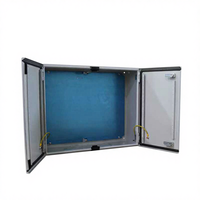 Armoire de commande électrique murale à double porte AE, boîte de distribution, indice de protection IP54, panneau en acier laminé à froid galvanisé