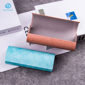 קופסת משקפי שמש קשיחה מפוליאוריטן עם דוגמה אחידה, אופנתית ופופולרית לסיטונאות לשנת <span class=keywords><strong>2026</strong></span>, לנשים וגברים, ניתנת להתאמה אישית, ניידת, לאחסון משקפיים. - Product Image 4