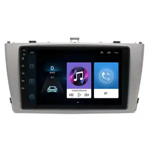 Rádio automotivo para toyota avensis 2008 2009 -2012, android, navegação gps, rádio fm, estéreo, reprodutor de dvd