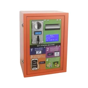 Self-service Payment with Banknote Mobile Phone Top Up Kiosk