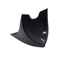 Pour Sportster Dyna Fatboy Softail V-ROD Touring Glide Moto Spoiler de carénage inférieur ABS Noir brillant