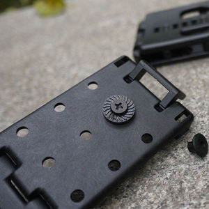 Bochen extérieur tactique taupe système rapide traction multifonctionnel taille Clip gaine fourreau capacité sac à dos boucle fixe suspendu - Product Image 3