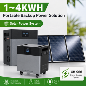 300W 500W 1200W 2500W All-in-One Solar Power System Portable Station for Shop Home Night Market Wide Range of Models 300W 500W 1 - Product Image 1