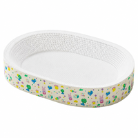 Griffoir pour chat en papier kraft blanc très résistant |   Lit pour chat ovale en carton ondulé pour chats de grande taille |   Produits pour animaux de compagnie professionnels OEM