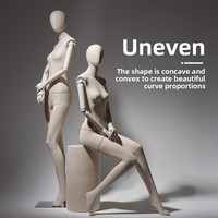Maniquíes de Exhibición de Vestidos Femeninos de Alta Gama, Estilo Coreano, Cuerpo Completo, con Cabeza y en Pose de Pie, para Tiendas de Ropa Yimo Yuan