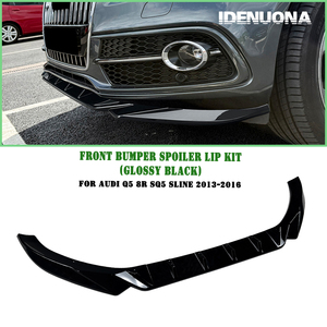 Spoiler Anteriore Nero Lucido per <span class=keywords><strong>Audi</strong></span> <span class=keywords><strong>Q5</strong></span> 8R SQ5 <span class=keywords><strong>Sline</strong></span> 13-16 - Product Image 6