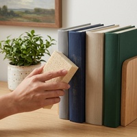 Éponge effaceuse en caoutchouc naturel pour nettoyage à sec, idéale pour la poussière et la saleté sur livres, documents et meubles