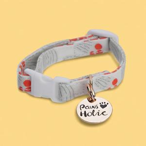 Collar para Perro XS Elegante y Moderno de Algodón con Diseño de Lujo, Duradero y Cómodo para Pasear, Personalizado, Suave, Ligero y Ecológico - Product Image 1