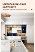 Dressing sur mesure avec armoire intégrée murale, dressing, armoire de rangement, chambre à coucher