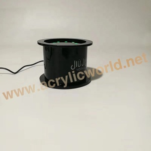 Countertop Illuminated Liquor Display Stand Custom LED Acrylic Bottle Showcase for Retail <b>Bars</b> and Stores - Product Image 3