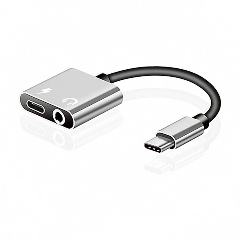Adattore Jack 3,5 Usb C Adattatore USB-C A Doppio Jack 3.5mm - Per Cuffie E Microfono Auricolari Usb C Adattatore Jack Usb C - Foto 7
