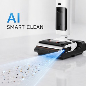 Aspiradora, fregadora y limpiadora de suelos inalámbrica inteligente 3 en 1 con esterilización por agua electrolizada, limpieza - Product Image 4