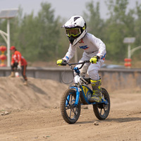 Moto électrique tout-terrain pour enfants, cadre en alliage d'aluminium, système de freinage à disque hydraulique, amortisseur avant, divertissement hors route, livraison directe d'usine