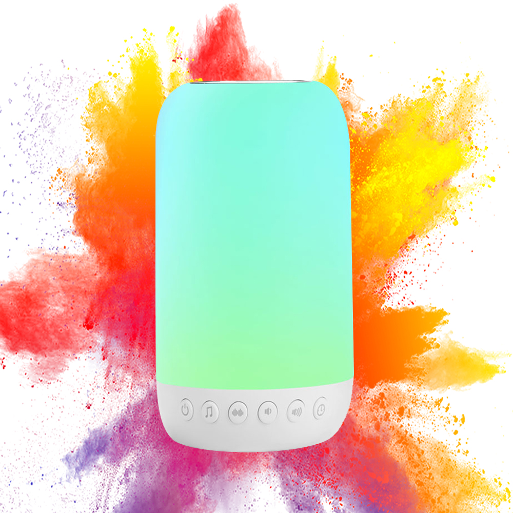 Подарок 7 видов цветов лучшие детские фабричная Поставка детских Регулируемая яркость белый шум машины детский ночник