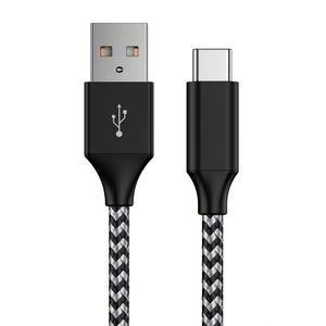 สายชาร์จโทรศัพท์มือถือแบบกำหนดเอง 2 เมตร 6 ฟุต 480Mbps USB C อุปกรณ์เสริมโทรศัพท์มือถือ สายดาต้า USB เป็น Type C - Product Image 1