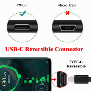 <span class=keywords><strong>สาย</strong></span>เคเบิลข้อมูล USB 3.1 USB-C แบบพลิกกลับได้ มุมขวา 90 องศา สำหรับแท็บเล็ตและโทรศัพท์มือถือ (30 ซม.) - Product Image 4