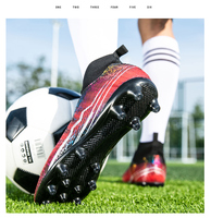 Chaussures de football antidérapantes, crampons de football pour terrain synthétique TF/FG, chaussures de football d'entraînement, chaussures de football pour hommes