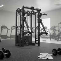 Fournisseur d'usine : Appareil de musculation multifonction pour usage domestique et personnel, Smith Machine, Tornado Arm Power Rack, Smith pour la musculation